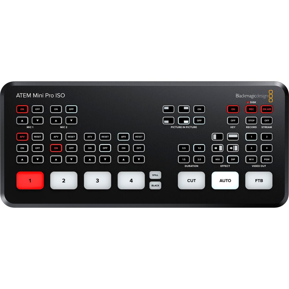 Blackmagic Design ATEM Mini Pro ISO - Promotional