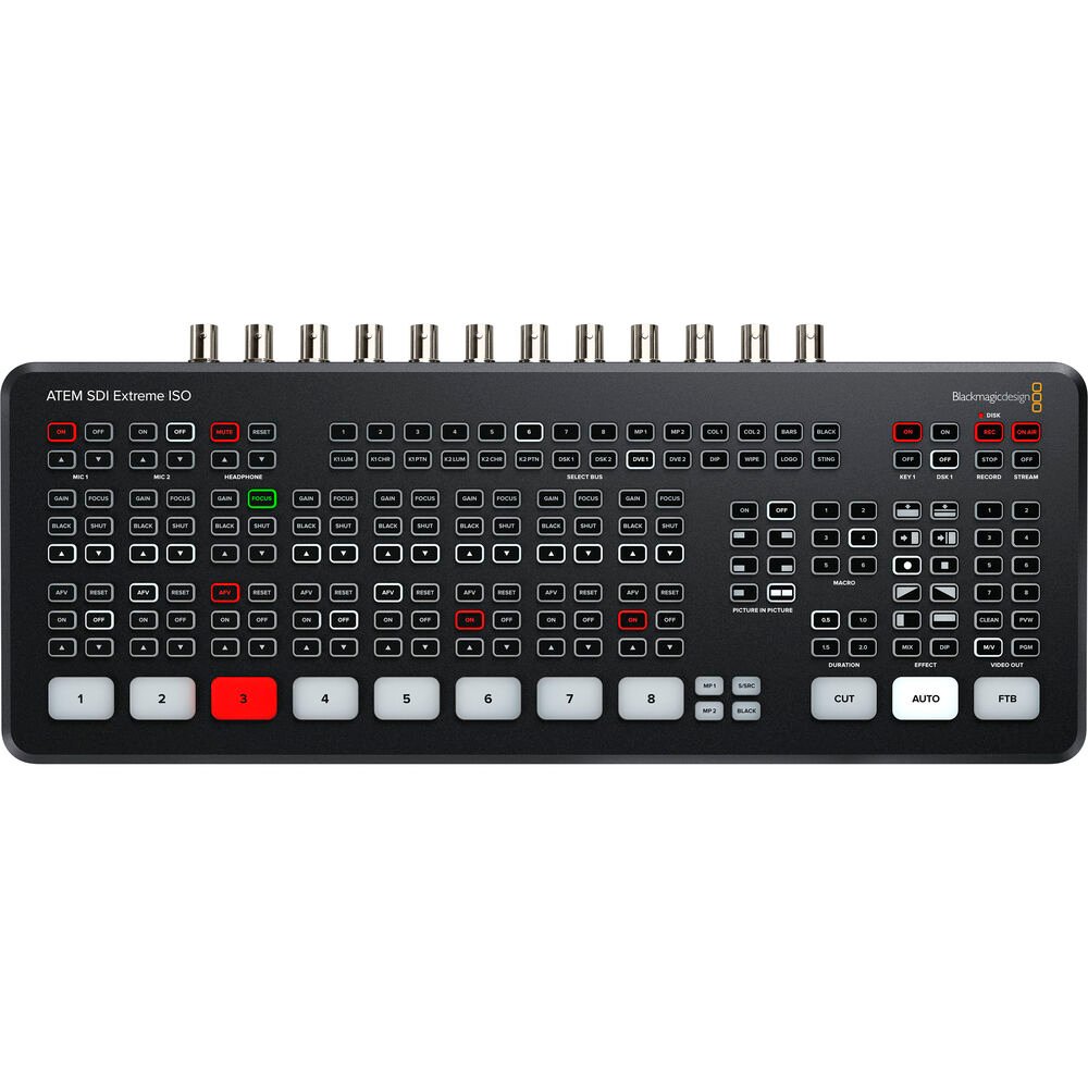 Blackmagic Design ATEM SDI Extreme ISO Switcher - Promotional